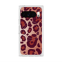 Premium Square Case with Pixelsnap［ Leopard - Red ］