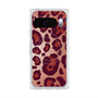 Premium Square Case with Pixelsnap［ Leopard - Red ］