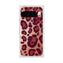 Premium Square Case with Pixelsnap［ Leopard - Red ］