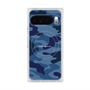 Premium Square Case with Pixelsnap［ Camouflage - Blue ］