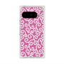 Premium Square Case with Pixelsnap［ Karakusa Pattern - Pink ］