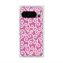 Premium Square Case with Pixelsnap［ Karakusa Pattern - Pink ］