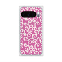 Premium Square Case with Pixelsnap［ Karakusa Pattern - Pink ］