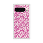 Premium Square Case with Pixelsnap［ Karakusa Pattern - Pink ］