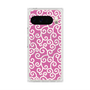 Premium Square Case with Pixelsnap［ Karakusa Pattern - Pink ］