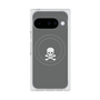 Premium Square Case with Pixelsnap［ Skull - Gray ］