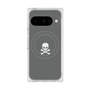 Premium Square Case with Pixelsnap［ Skull - Gray ］