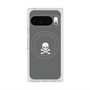 Premium Square Case with Pixelsnap［ Skull - Gray ］