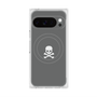 Premium Square Case with Pixelsnap［ Skull - Gray ］