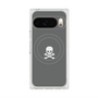 Premium Square Case with Pixelsnap［ Skull - Gray ］