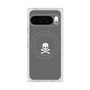 Premium Square Case with Pixelsnap［ Skull - Gray ］