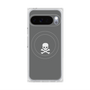 Premium Square Case with Pixelsnap［ Skull - Gray ］