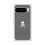 Premium Square Case with Pixelsnap［ Skull - Gray ］