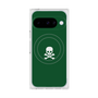 Premium Square Case with Pixelsnap［ Skull - Green ］
