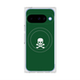 Premium Square Case with Pixelsnap［ Skull - Green ］
