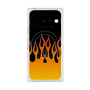 Premium Square Case with Pixelsnap［ Flame - Orange ］