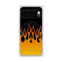 Premium Square Case with Pixelsnap［ Flame - Orange ］