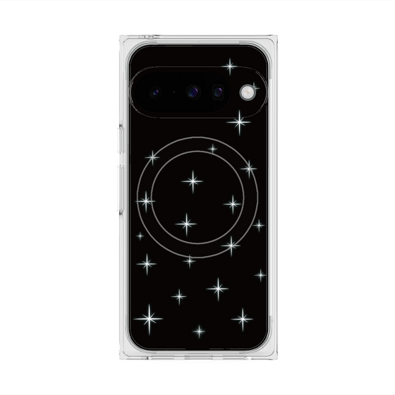 Premium Square Case with Pixelsnap［ Glitter - Black ］