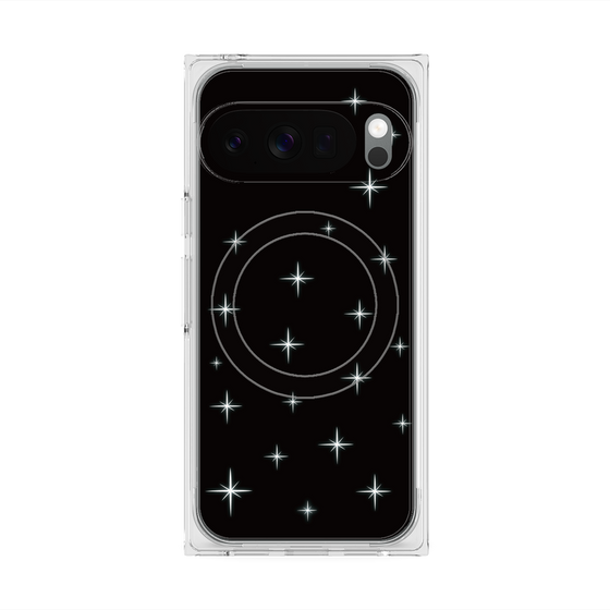 Premium Square Case with Pixelsnap［ Glitter - Black ］