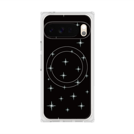 Premium Square Case with Pixelsnap［ Glitter - Black ］