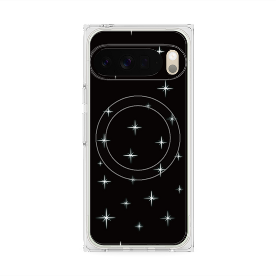 Premium Square Case with Pixelsnap［ Glitter - Black ］