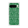 Premium Square Case with Pixelsnap［ Paisley - Green ］