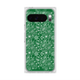 Premium Square Case with Pixelsnap［ Paisley - Green ］