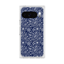 Premium Square Case with Pixelsnap［ Paisley - Blue ］