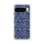 Premium Square Case with Pixelsnap［ Paisley - Blue ］