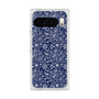Premium Square Case with Pixelsnap［ Paisley - Blue ］