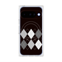 Premium Square Case with Pixelsnap［ Nordic Argyle - Black ］