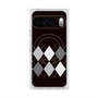Premium Square Case with Pixelsnap［ Nordic Argyle - Black ］
