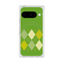 Premium Square Case with Pixelsnap［ Nordic Argyle - Green ］