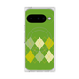 Premium Square Case with Pixelsnap［ Nordic Argyle - Green ］