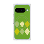 Premium Square Case with Pixelsnap［ Nordic Argyle - Green ］