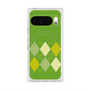 Premium Square Case with Pixelsnap［ Nordic Argyle - Green ］