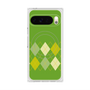 Premium Square Case with Pixelsnap［ Nordic Argyle - Green ］