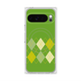 Premium Square Case with Pixelsnap［ Nordic Argyle - Green ］