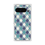 Premium Square Case with Pixelsnap［ Argyle - Blue ］