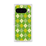 Premium Square Case with Pixelsnap［ Argyle - Green ］