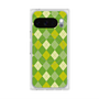 Premium Square Case with Pixelsnap［ Argyle - Green ］
