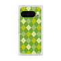 Premium Square Case with Pixelsnap［ Argyle - Green ］