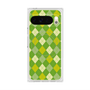 Premium Square Case with Pixelsnap［ Argyle - Green ］