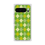 Premium Square Case with Pixelsnap［ Argyle - Green ］