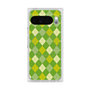 Premium Square Case with Pixelsnap［ Argyle - Green ］