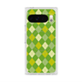 Premium Square Case with Pixelsnap［ Argyle - Green ］