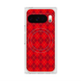 Premium Square Case with Pixelsnap［ Argyle - Red ］