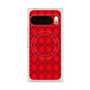 Premium Square Case with Pixelsnap［ Argyle - Red ］
