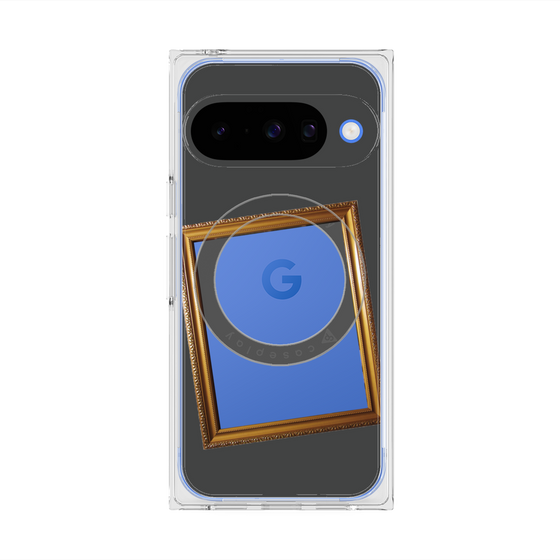 Premium Square Case with Pixelsnap［ Photo Frame - Gray ］