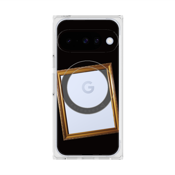 Premium Square Case with Pixelsnap［ Photo Frame - Black ］